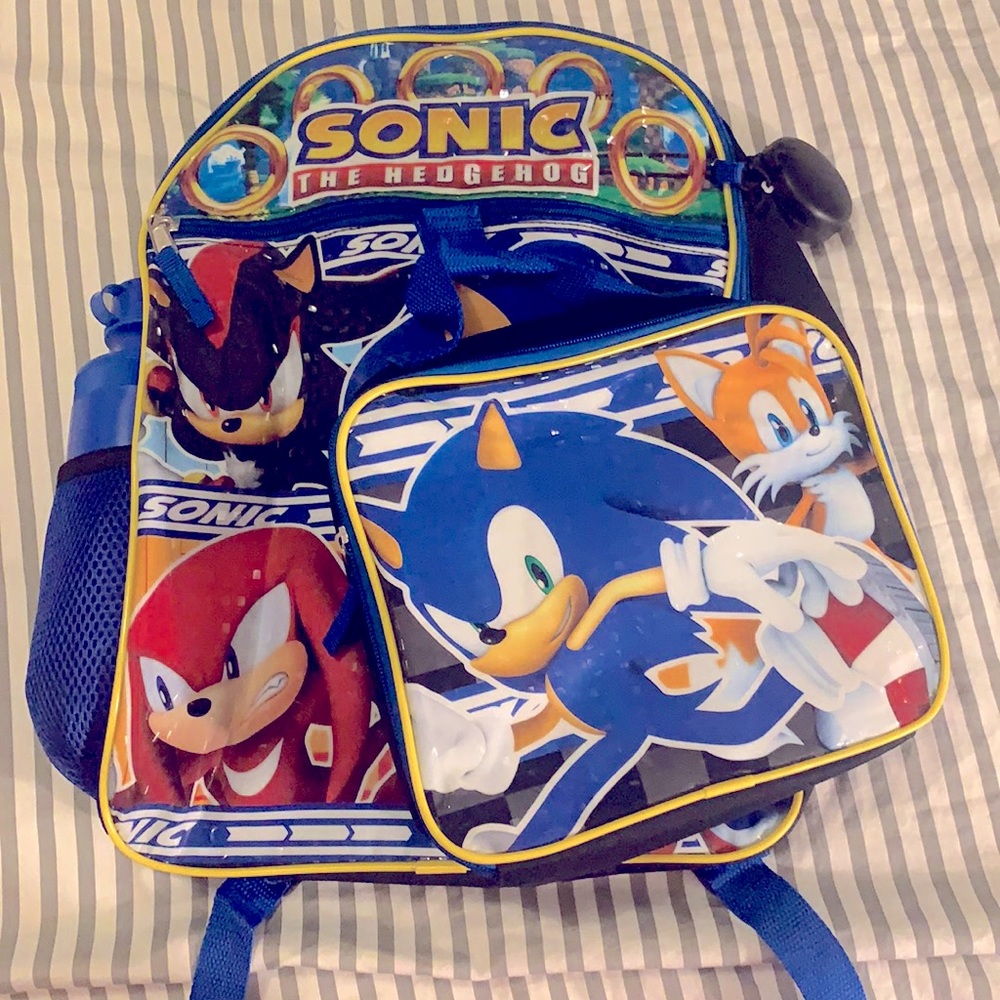 Sonic the hedgehog 🦔 Backpack